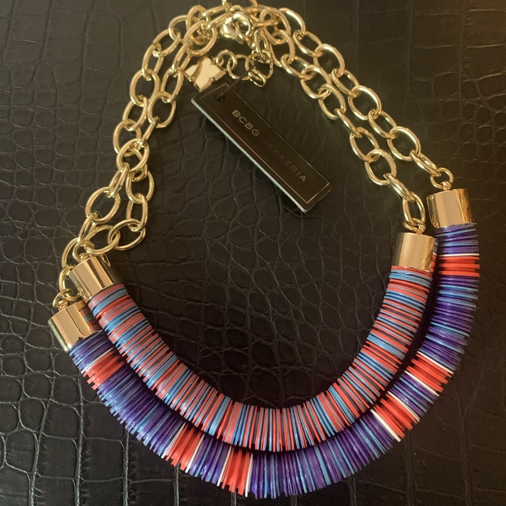 Bcbgmaxazria tribal necklace